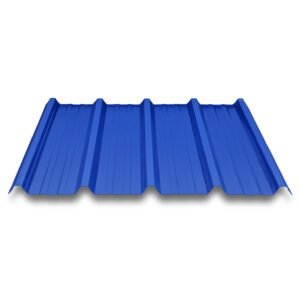 Lámina Azul UPVC cresta alta de 2.5MM (1.07X11.80M) + Obsequio mitad de accesorios de fijación