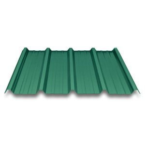 Lámina Verde UPVC cresta alta de 2.5MM (1.07X11.80M) + Obsequio mitad de accesorios de fijación